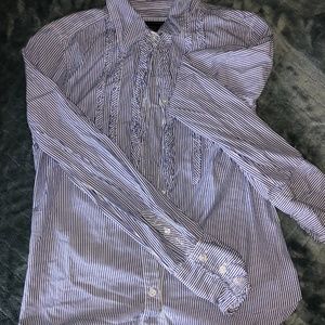 Stripped long sleeve shirt
